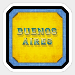 Buenos Aires Sticker